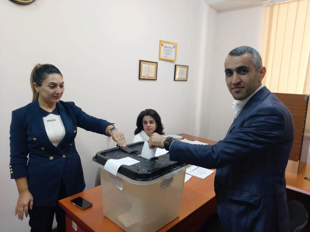 Արարատի մարզում ՀՀ փաստաբանների պալատի մարզային համակարգողի 2026 թվականի սեպտեմբերի 26-ի ընտրությունների արդյունքները Արարատի մարզում ՀՀ փաստաբանների պալատի մարզային համակարգողի 2026 թվականի սեպտեմբերի 26-ի ընտրությունների արդյունքները
