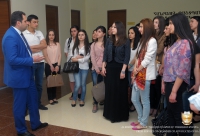 ARA ZOHRABYAN MET WITH THE STUDENTS OF THE FACULTY OF LAW OF YSU